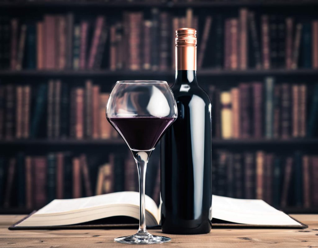 fine wine and book pairings