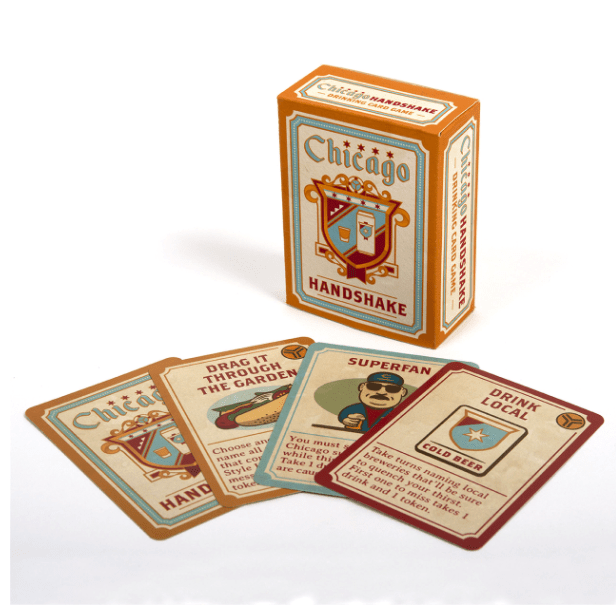 Image of the Chicago Handshake card game