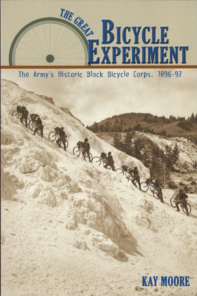 Image of the cover of The Great Bicycle Experiment: The Army's Historic Black Bicycle Corps, 1896-97 by Kay Moore