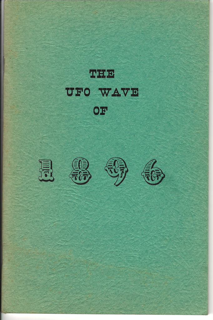 Cover image of The UFO Wave of 1896 by Loren E. Gross