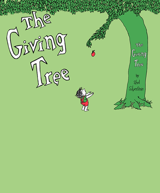 Cover image of The Giving Tree by Shel Silverstein