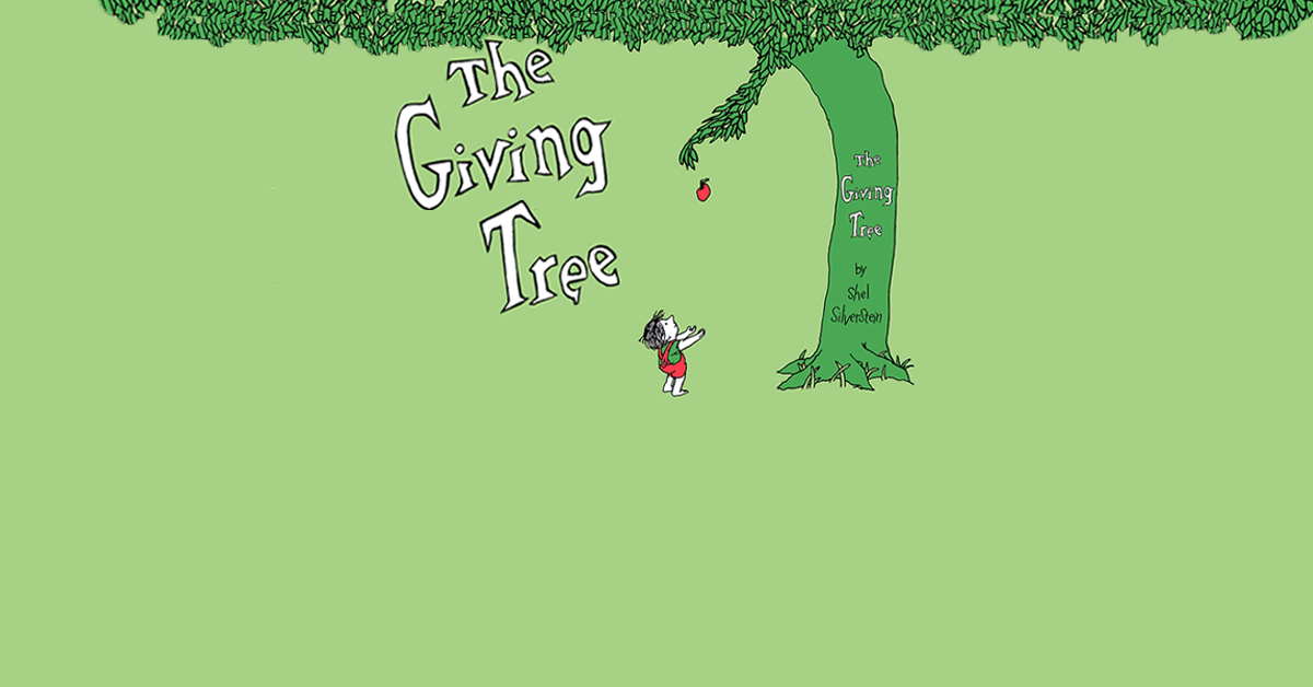 Cover image of The Giving Tree by Shel Silverstein