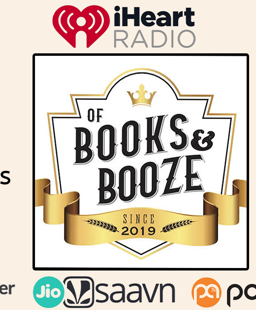 Featured image for Of Books and Booze now featured on major podcast directories